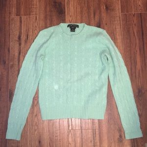 Ralph Lauren cable knit cashmere sweater